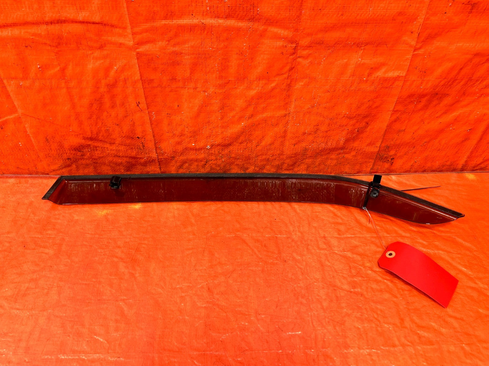 03 05 LANCER EVOLUTION EVO VIII IX 8 9   RIGHT REAR WINDOW VISOR OEM GENUINE EV91