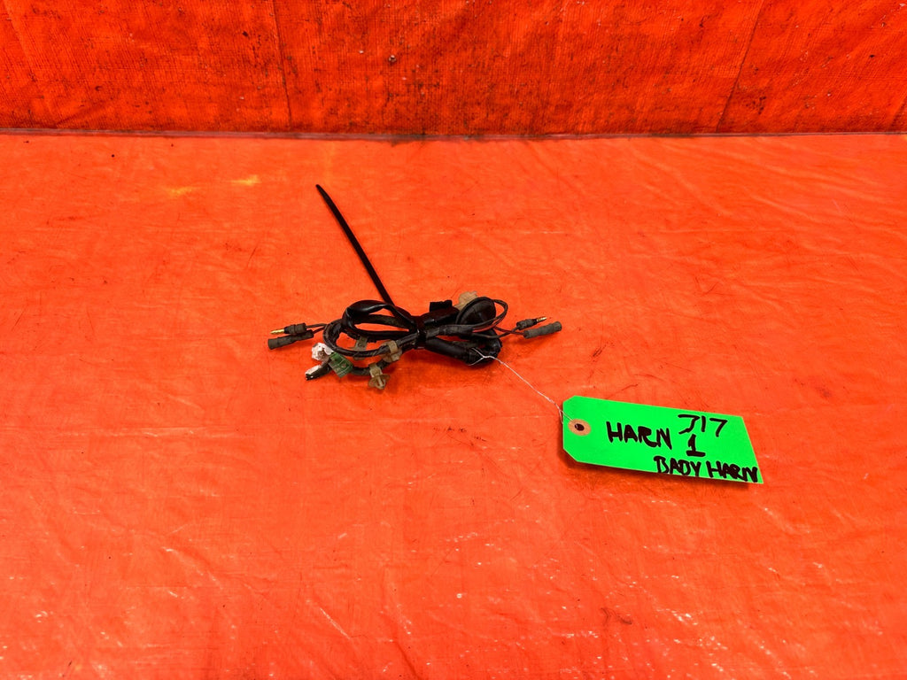90 91 HONDA CIVIC HATCHBACK   LICENSE PLATE BULB HARNESS   OEM 3170