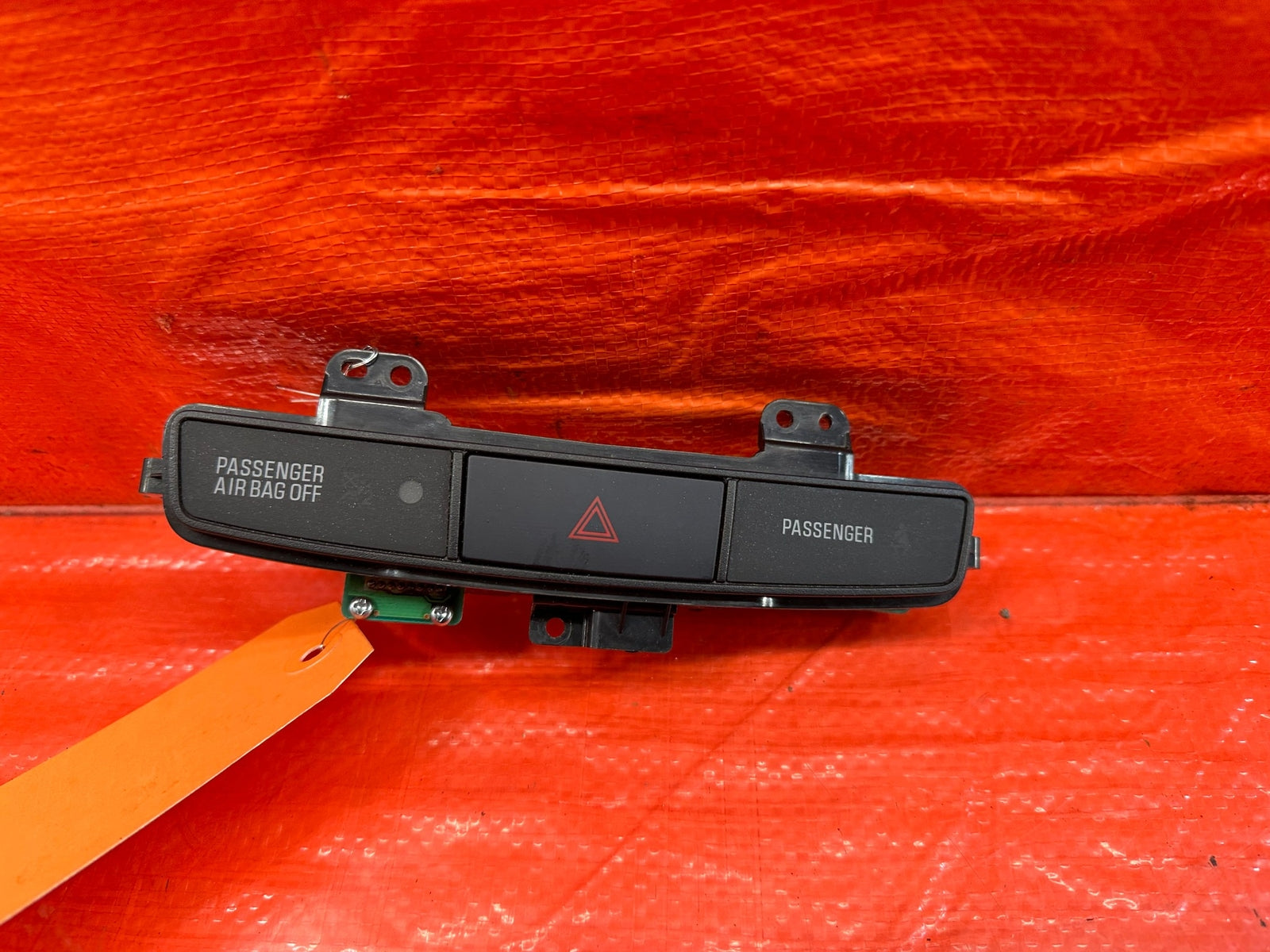 08 LANCER EVOLUTION X EVO 10 MR   EMERGENCY HAZARD SWITCH BUTTON   OEM #2175