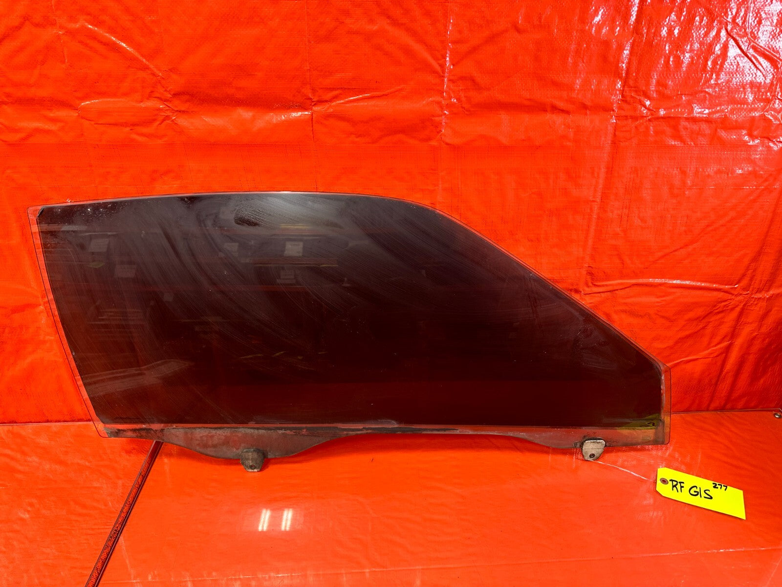 88 91 HONDA CRX   PASSENGER RIGHT FRONT   DOOR GLASS WINDOW   OEM FACTORY #2770