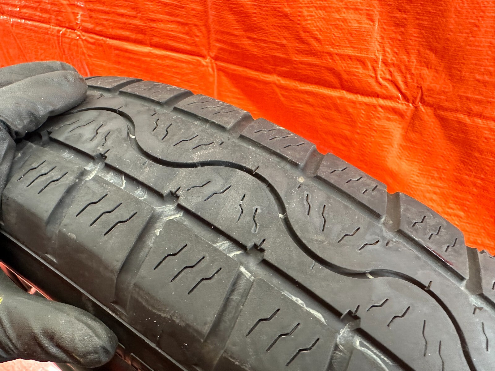 08 15 LANCER EVOLUTION X EVO 10   EMERGENCY SPARE BACK UP TIRE WHEEL RIM OEM 2149