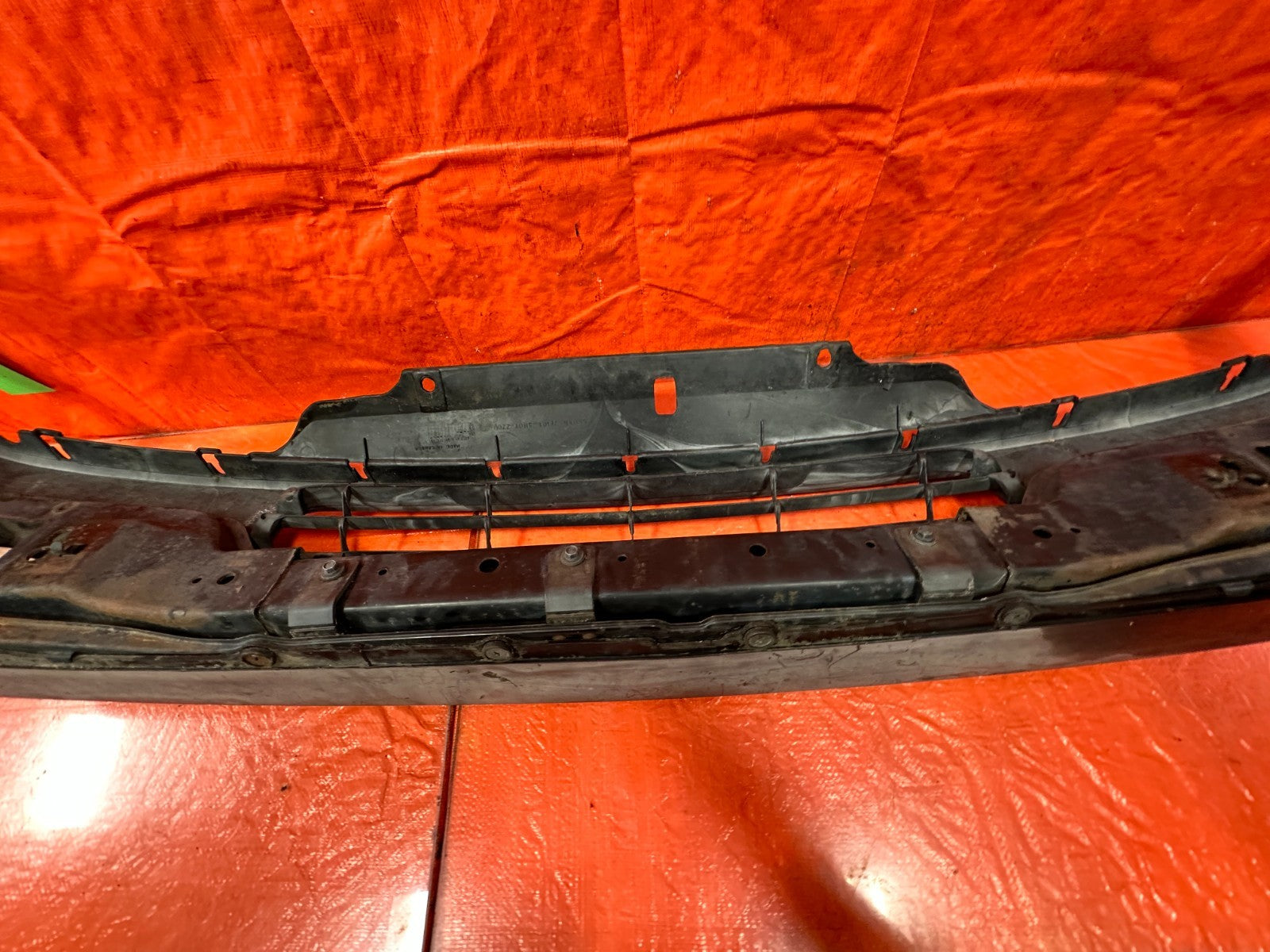 90 91 HONDA CIVIC HATCHBACK FRONT BUMPER COVER W/ RE BAR AND LIGHTS COMPLETE OM15