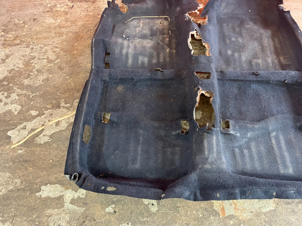 90 91 ACURA INTEGRA 2D   INTERIOR FLOOR CARPET RUG MAT   BLUE IN COLOR OEM #1548