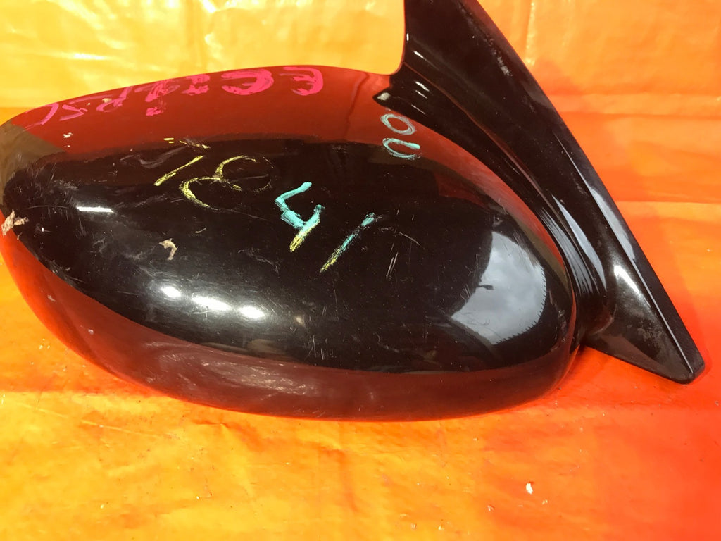OEM 2000 2001 2002 MITSUBISHI ECLIPSE PASSENGER RIGHT SIDE VIEW MIRROR BLACK PWR4