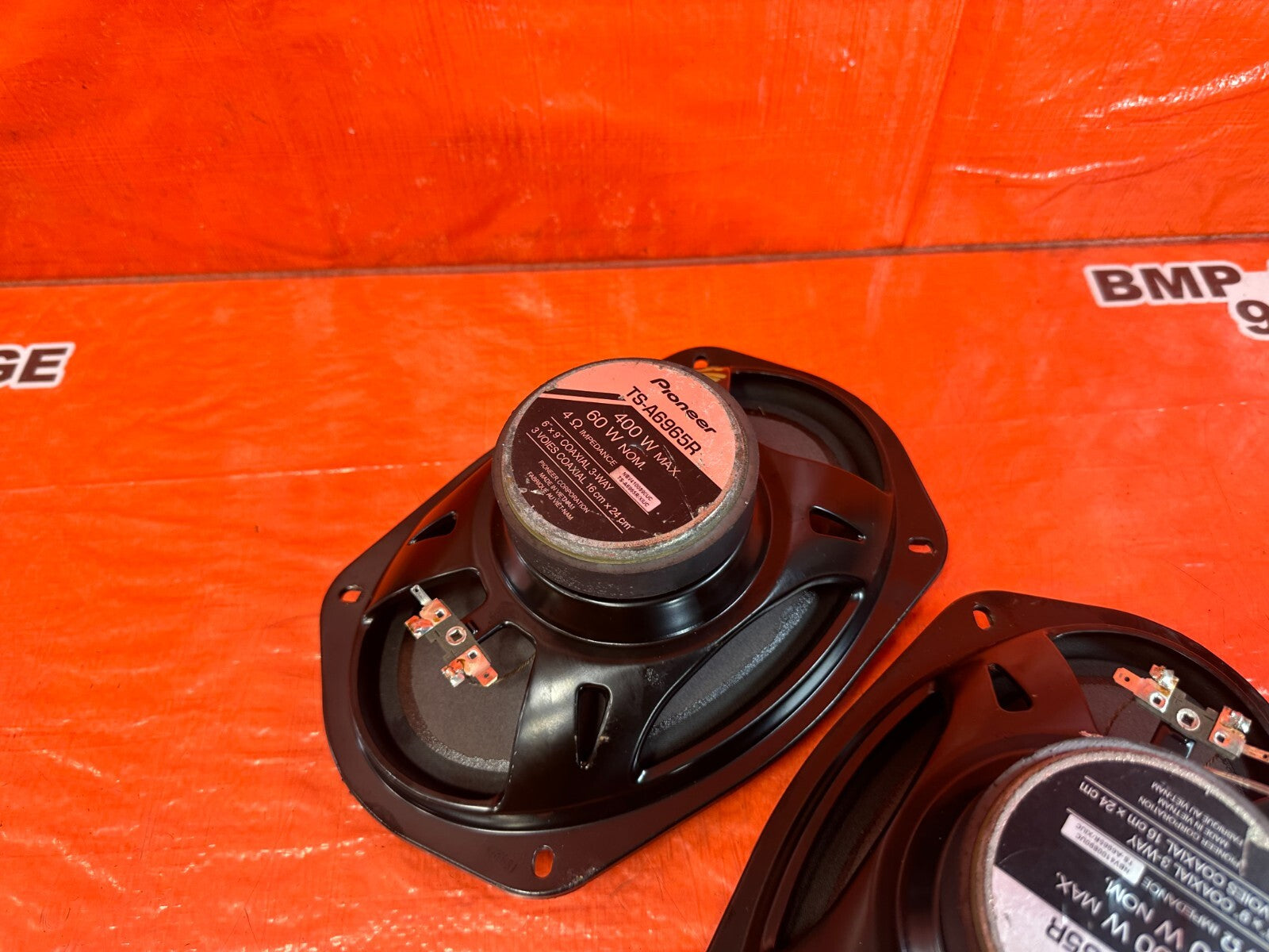 97 01 HONDA PRELUDE   PIONEER TS A6965R SPEAKERS   #25911