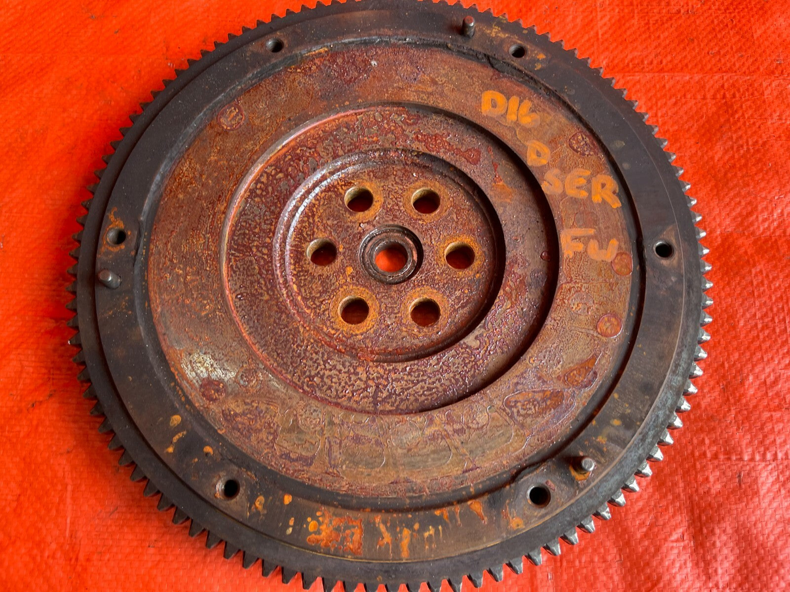 92 95 HONDA CIVIC & DEL SOL  / MANUAL / STICK SHIFT / ENGINE MOTOR FLYWHEEL OEM 4