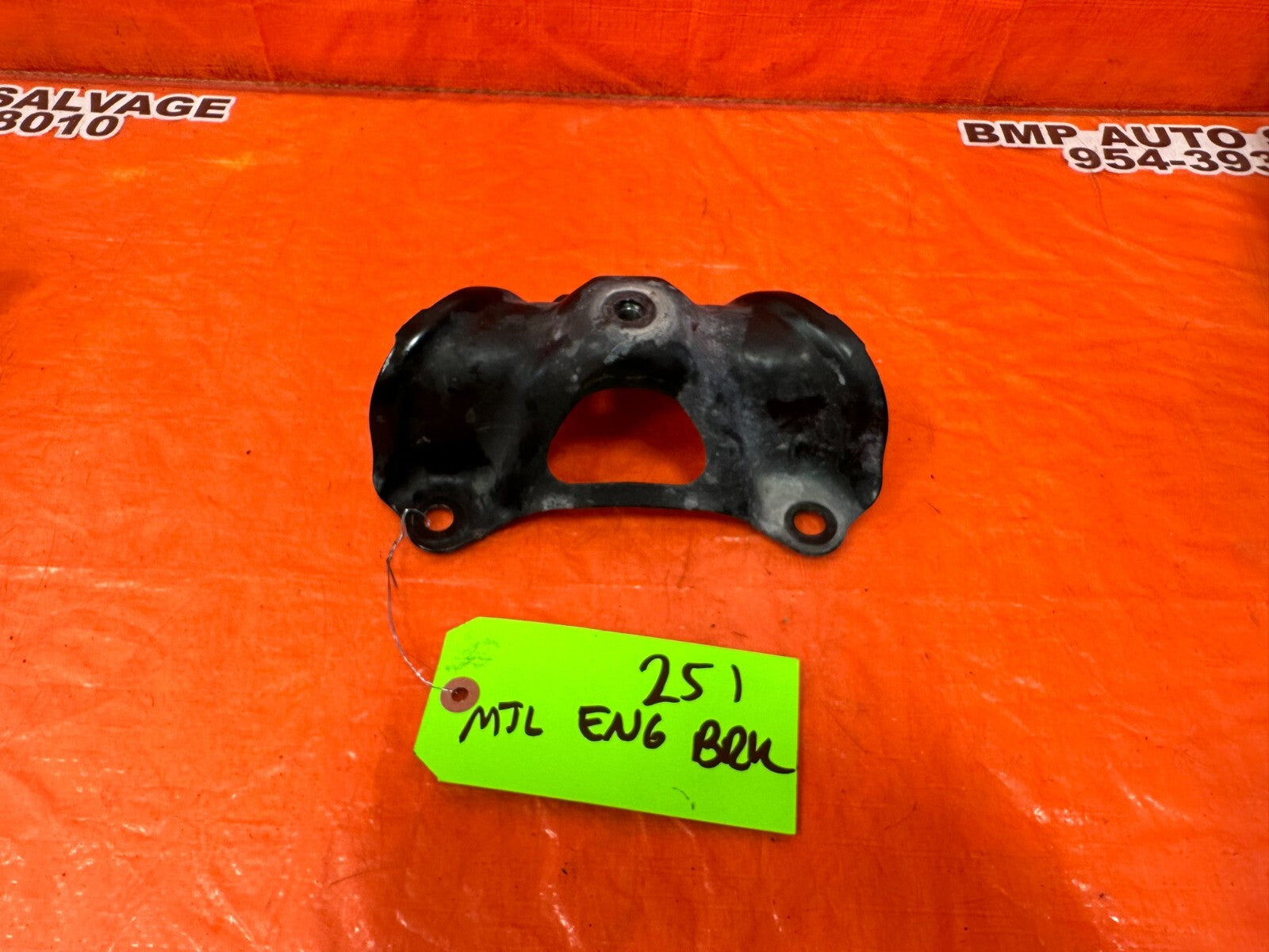 08 12 HONDA ACCORD SEDAN 2.4L   FRONT METAL ENGINE BRACKET BRACE   OEM #2510