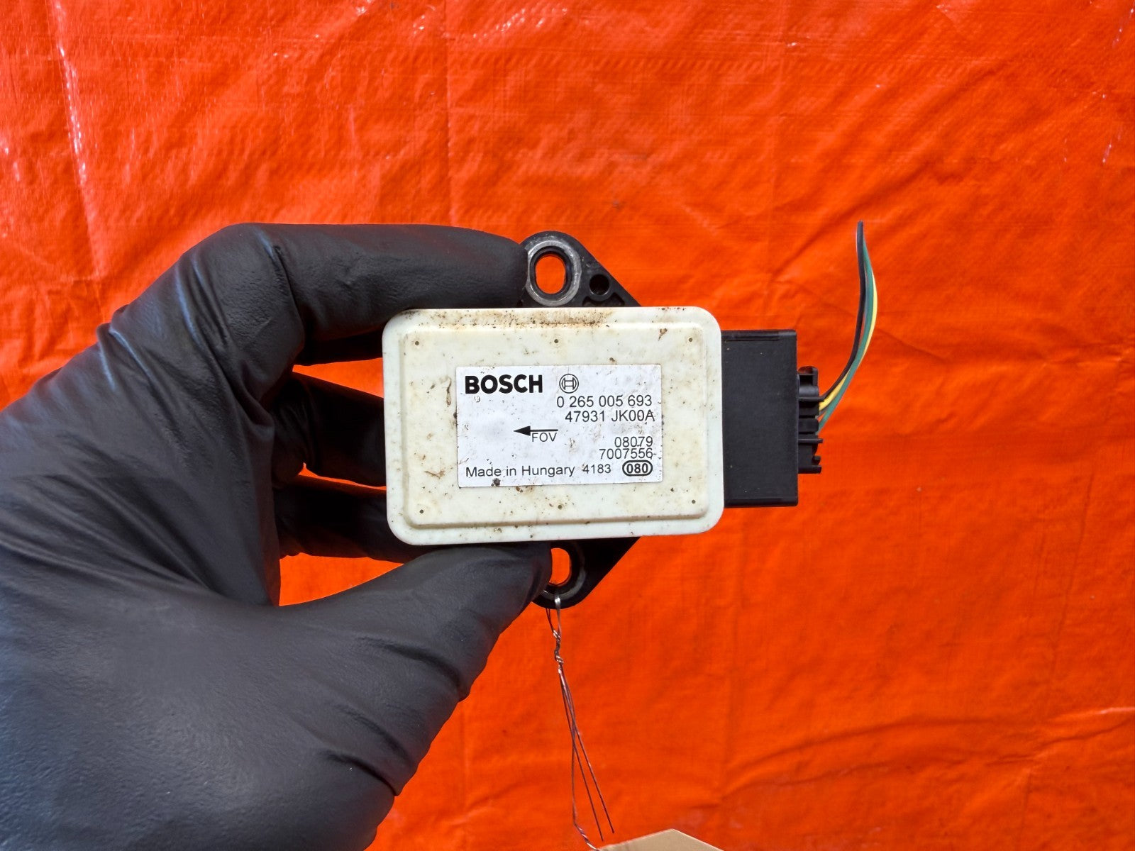 2008 08 INFINITI G37 2D COUPE   YAW SENSOR   265005693   OEM #3280