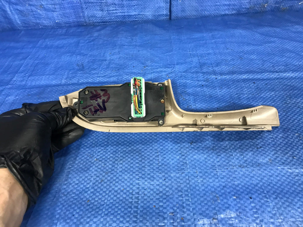 OEM 2002 02 HONDA CIVIC LX 4D SEDAN A/T   LEFT FRONT MASTER WINDOW SWITCH TAN 3