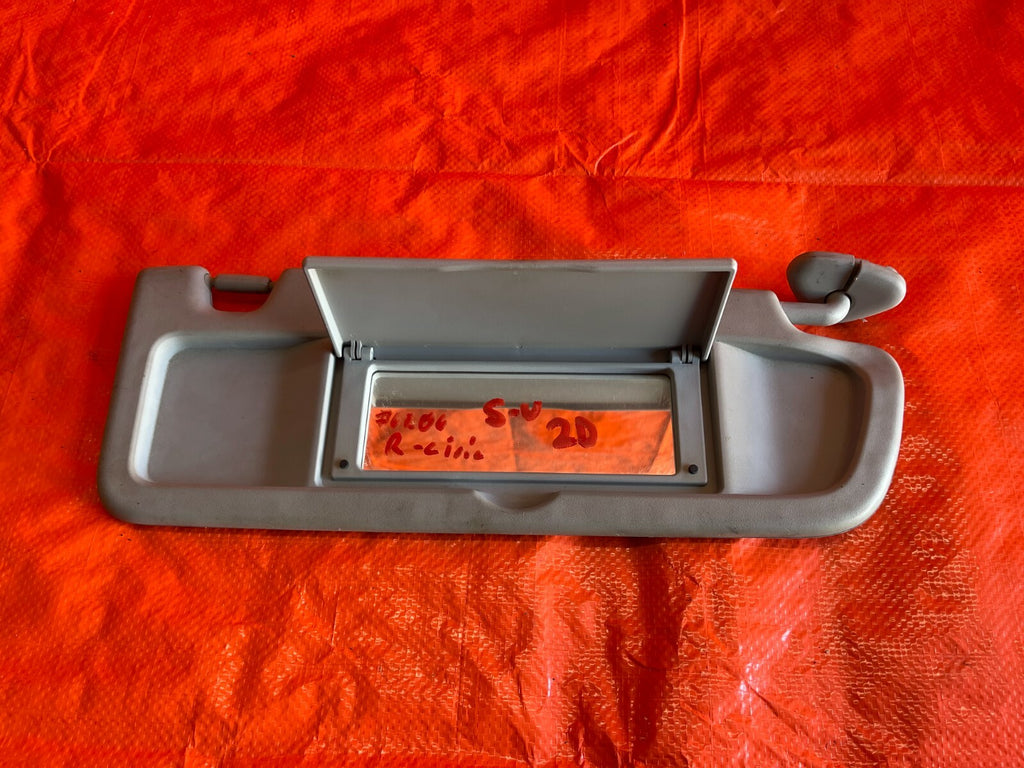06 08 HONDA CIVIC   2.0L SI MODEL ONLY   PASSENGER RIGHT   SUN VISOR   OEM OE 8