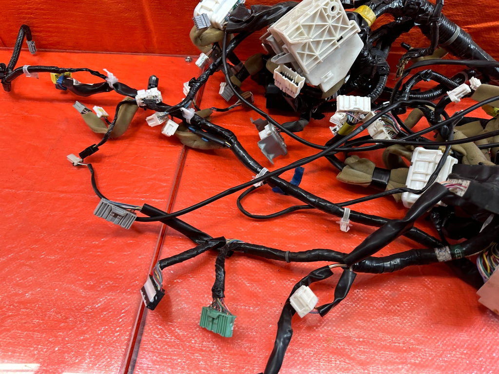 2008 INFINITI G37 2D COUPE BASE MAIN DASHBOARD DASH WIRING HARNESS WIRE LOOM 20711