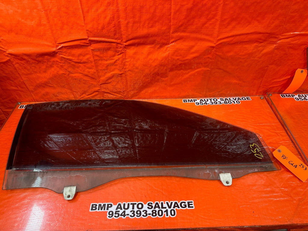 94 01 ACURA INTEGRA 2D   PASSENGER RIGHT FRONT   WINDOW GLASS   OEM FACTORY #2530