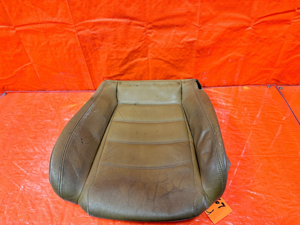1993 93 MAZDA MX 5 MIATA   PASSENGER RIGHT FRONT LOWER SEAT SKIN WRAP COVER 2674
