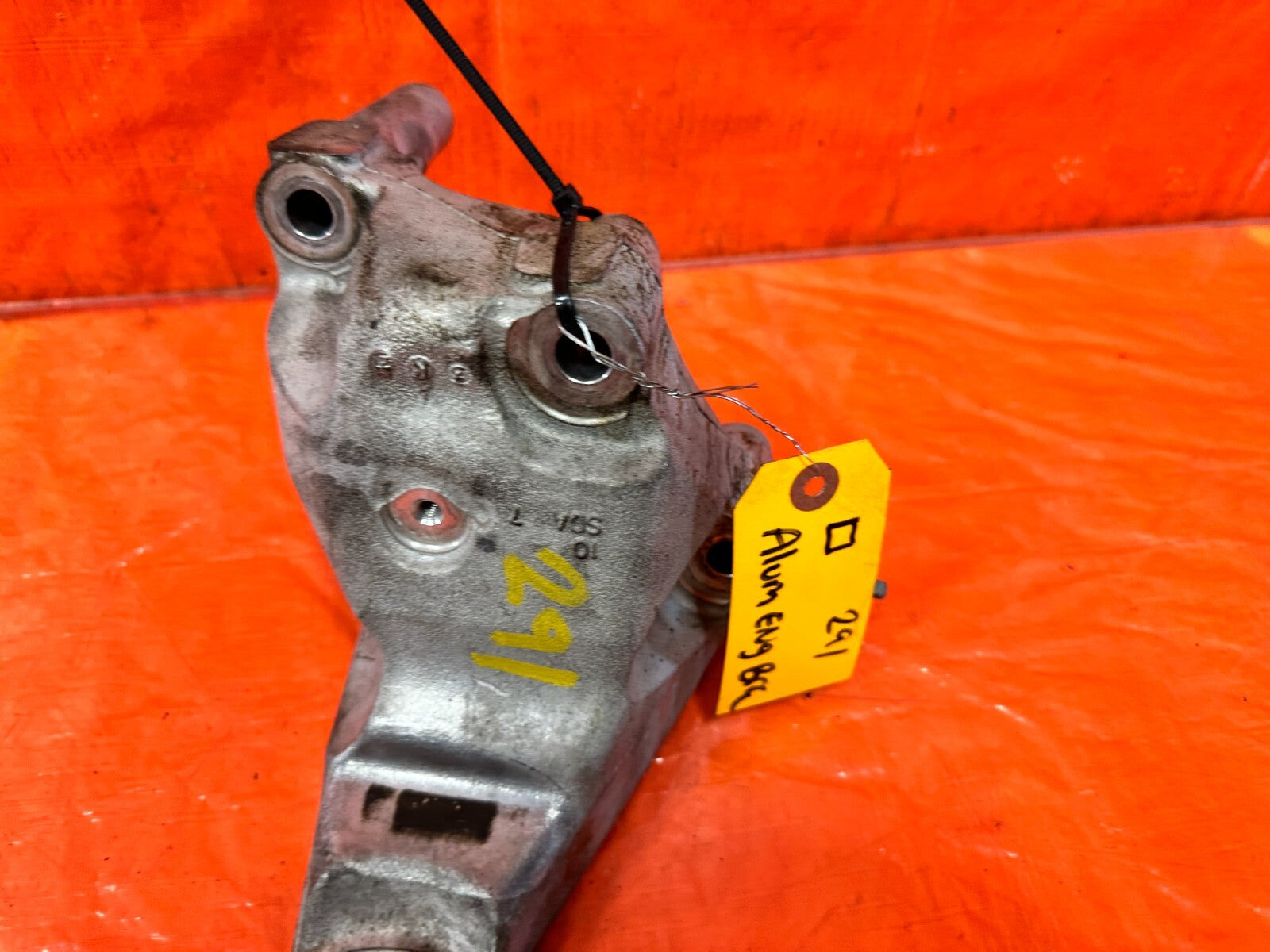 04 08 ACURA TSX   K24A2   REAR ALUMINUM ENGINE MOUNTING BRACKET OEM FACTORY #2913