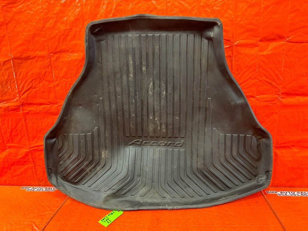 13 17 HONDA ACCORD SEDAN EXL ALL WEATHER TRUNK RUBBER MAT LINER CARGO TRIM OEM7