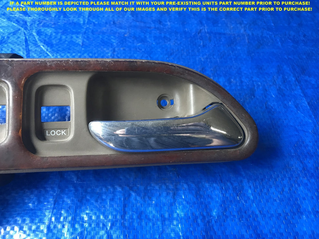 OEM 1994 1995 97 HONDA ACCORD SEDAN PASSENGER RIGHT FRONT INTERIOR DOOR HANDLE1