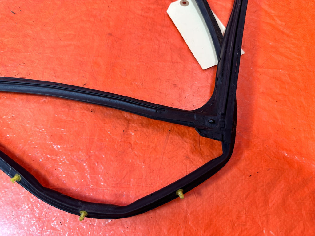 04 08 ACURA TSX LEFT DRIVER FRONT DOOR WINDOW GLASS WEATHER STRIP OEM #33012