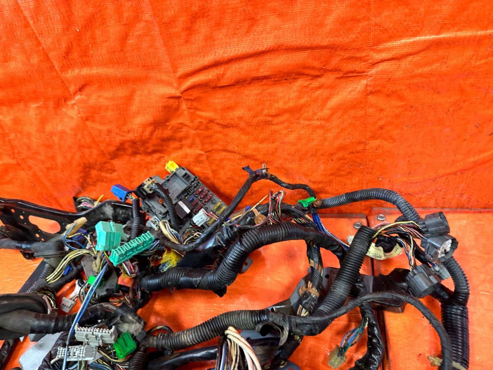 92 95 HONDA CIVIC COUPE   POWER   FIREWALL CABIN WIRING WIRE HARNESS   OEM #3274