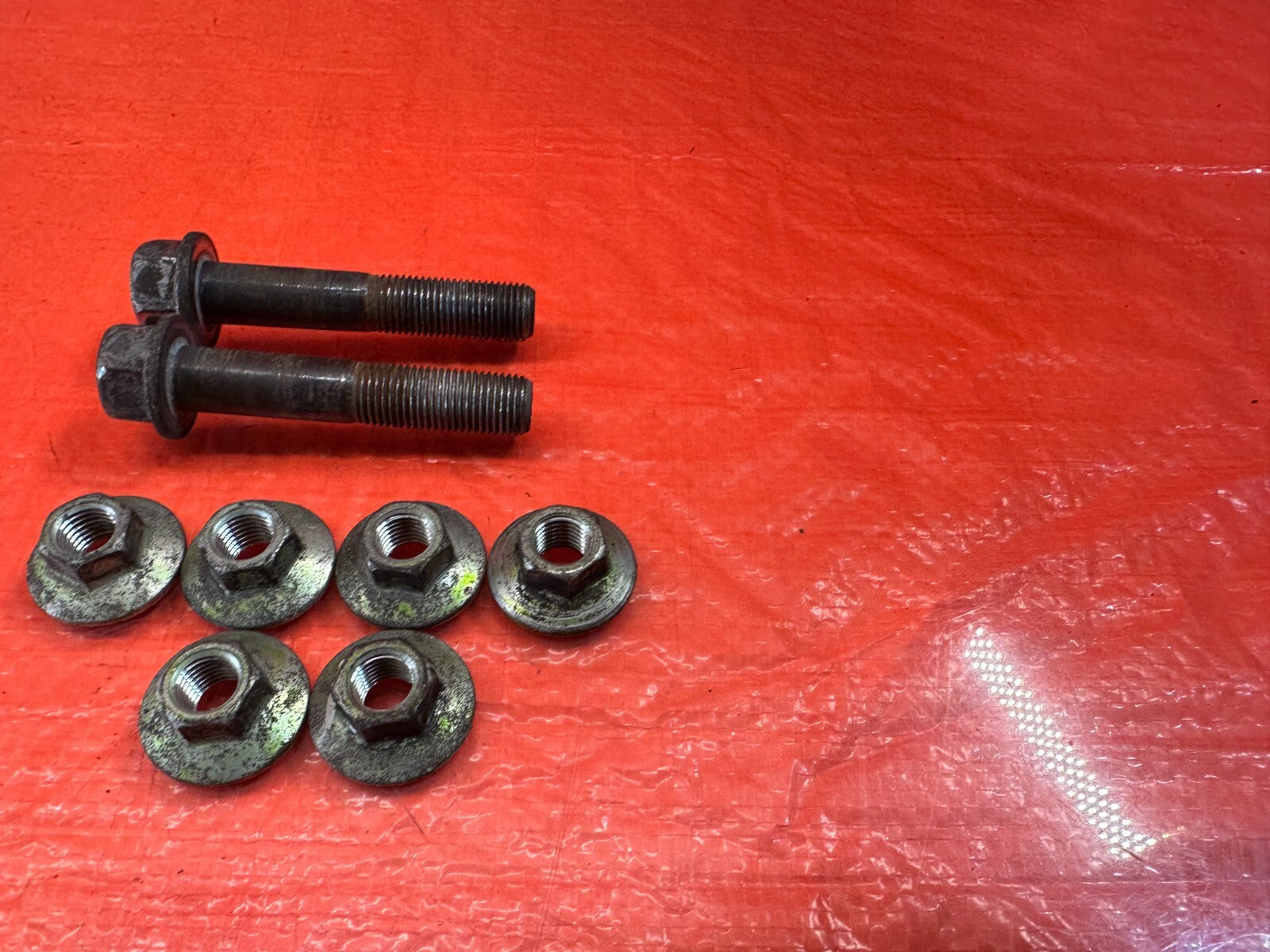 13 17 HONDA ACCORD SEDAN   FRONT SHOCK TO LOWER CONTROL ARM BOLTS HARDWARE #2412
