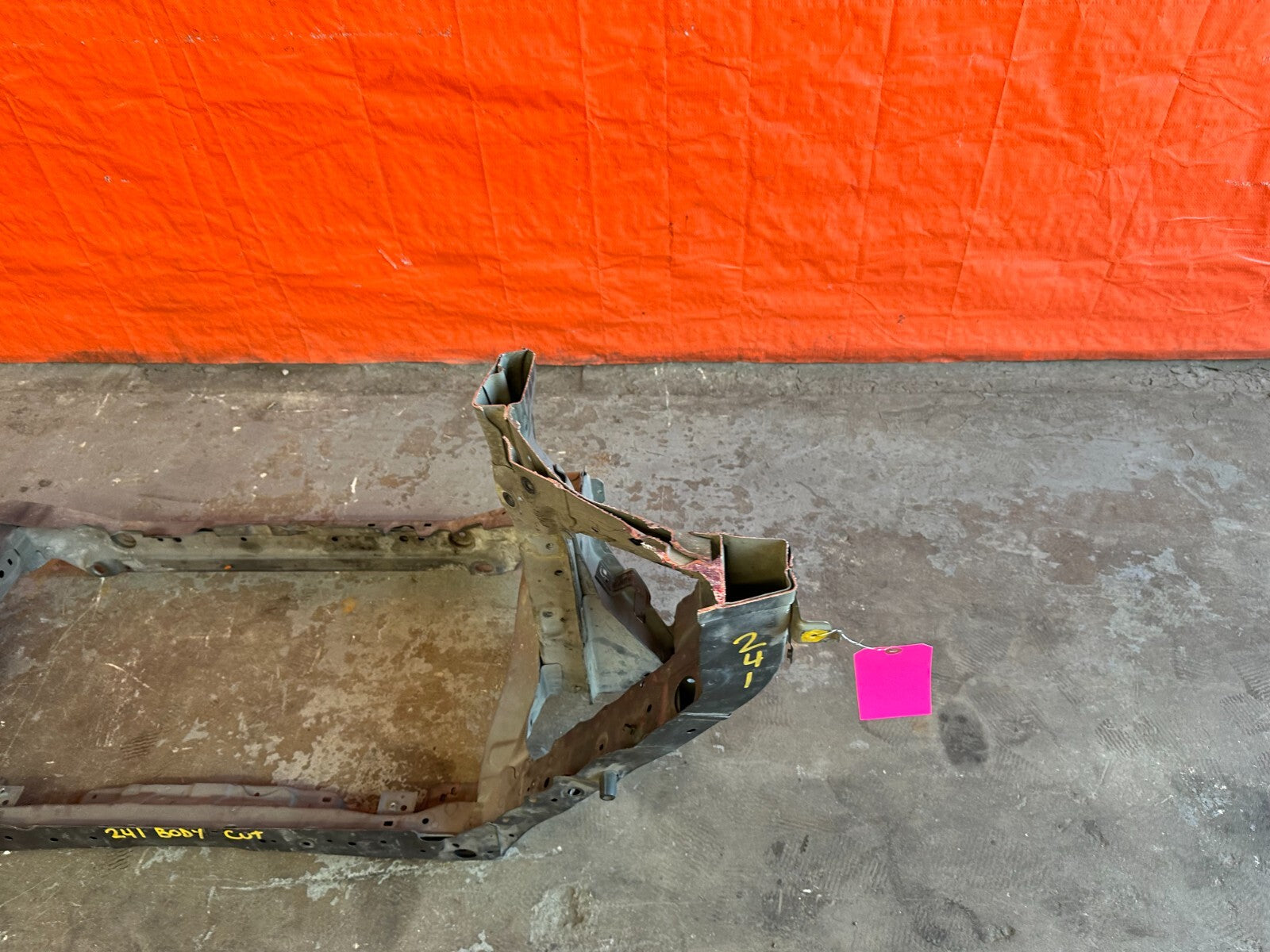 13 17 HONDA ACCORD SEDAN   RADIATOR SUPPORT CUT FRONT BULKHEAD   MIAMI PICK UP11