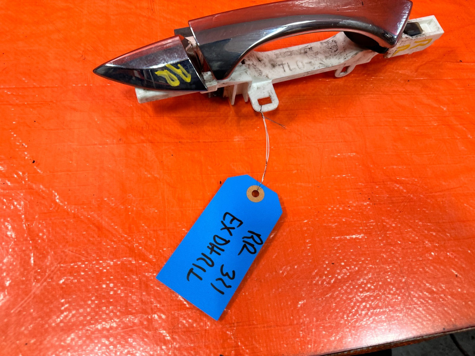 09 14 ACURA TSX PASSENGER RIGHT REAR   EXTERIOR DOOR HANDLE   OEM FACTORY #3211