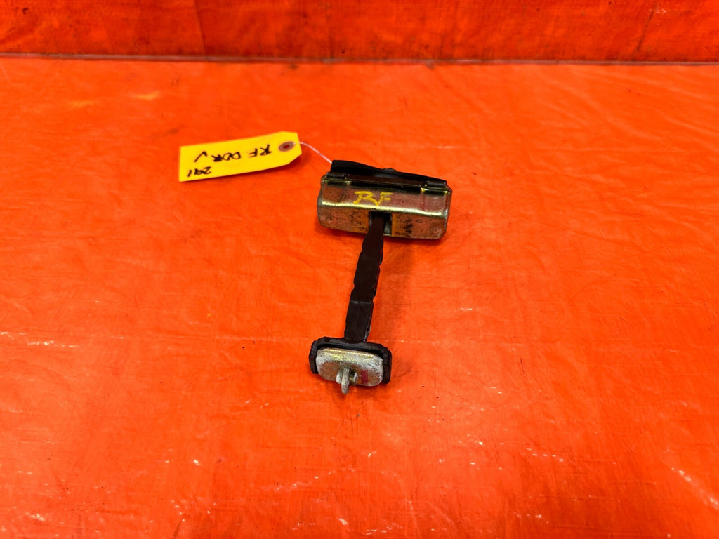 04 08 ACURA TSX   PASSENGER RIGHT FRONT DOOR CHECKER HINGE ARM STOPPER   OEM 2911