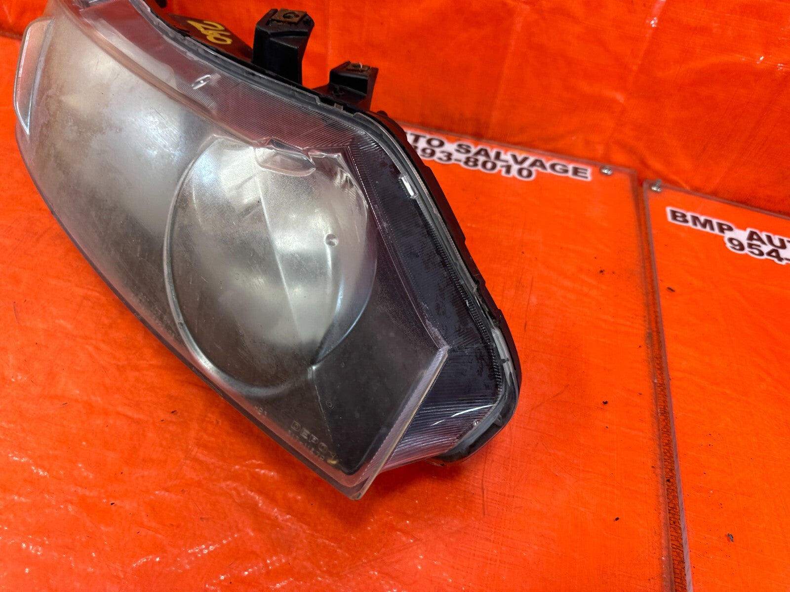 06 08 HONDA CIVIC SEDAN   PASSENGER RIGHT HEADLIGHT HEADLAMP   #2602