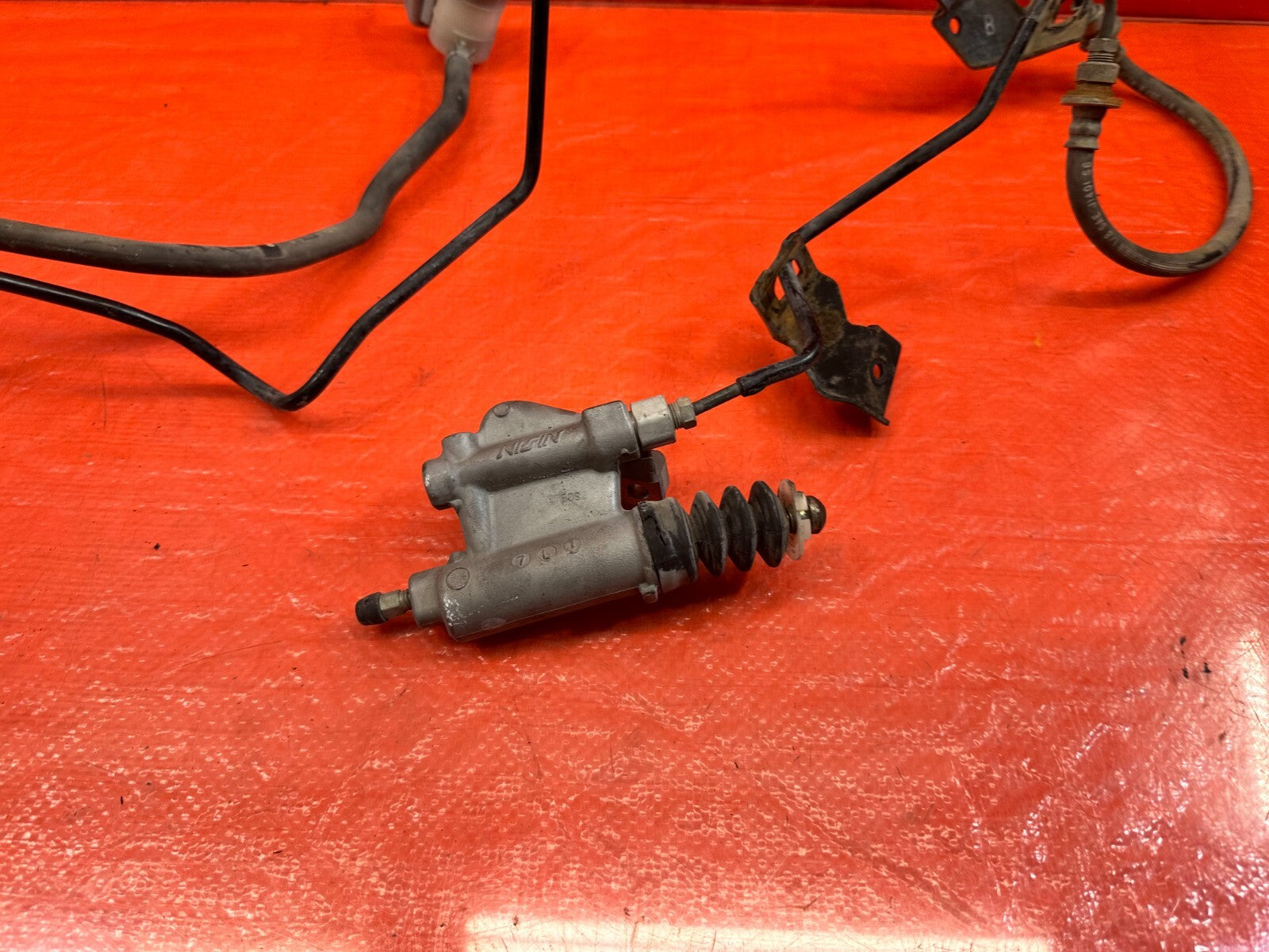 06 09 HONDA CIVIC SI   CLUTCH MASTER & SLAVE W/ FULL LINE SET LINES 100% OEM 2032