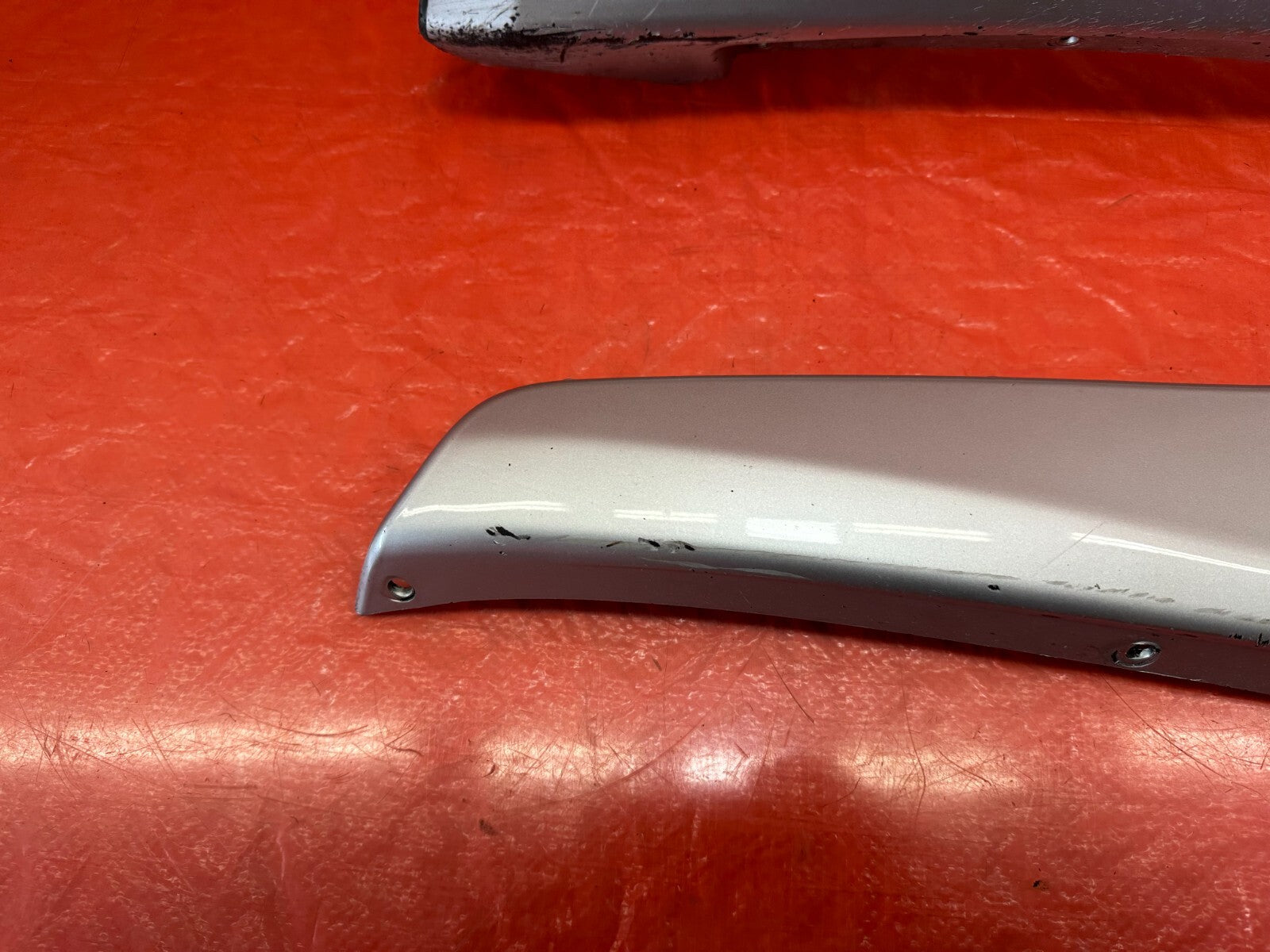 14 16 INFINITI Q50   REAR BUMPER   MUD FLAPS SPLASH GUARDS   LEFT RIGHT OEM #2221