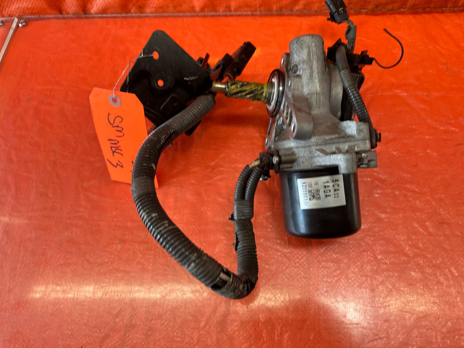 2017 17 INFINITI Q50 RED SPORT 400   DUAL POWER STEERING RACK ELECTRIC MOTOR 2424