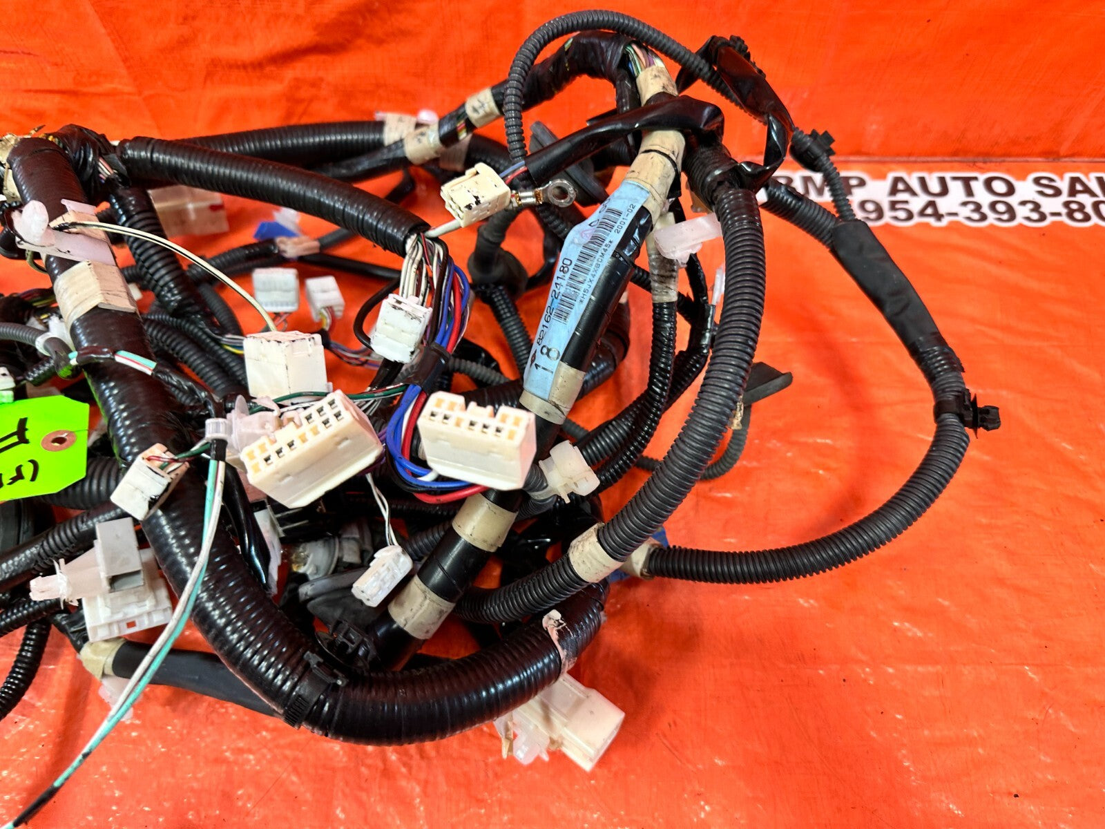2002 LEXUS SC430   FLOOR WIRE HARNESS #2 WIRING LOOM   82162 24180   OEM #2617