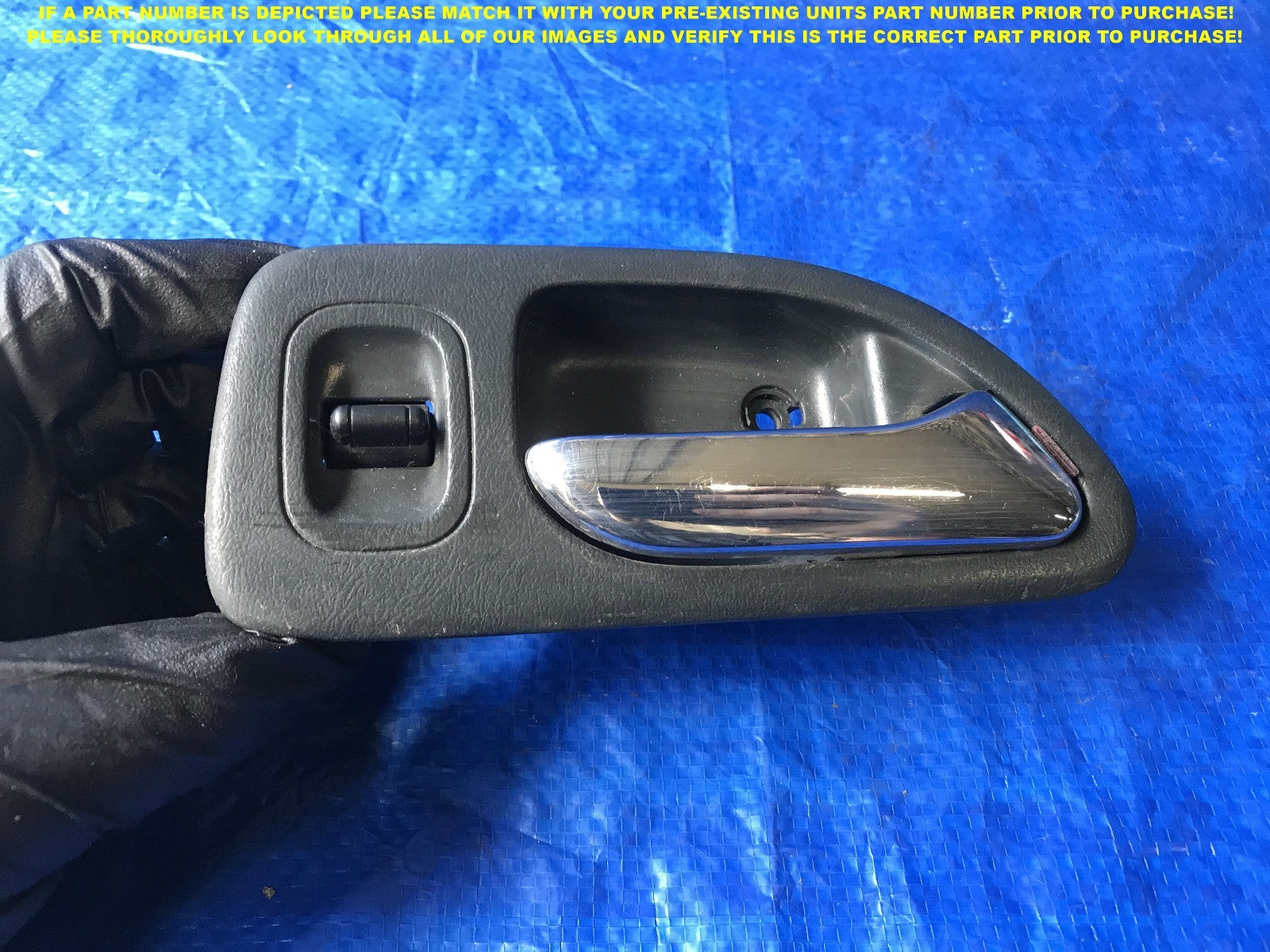 OEM 94 1995 1996 HONDA ACCORD SEDAN PASSENGER RIGHT REAR INTERIOR DOOR HANDLE 0