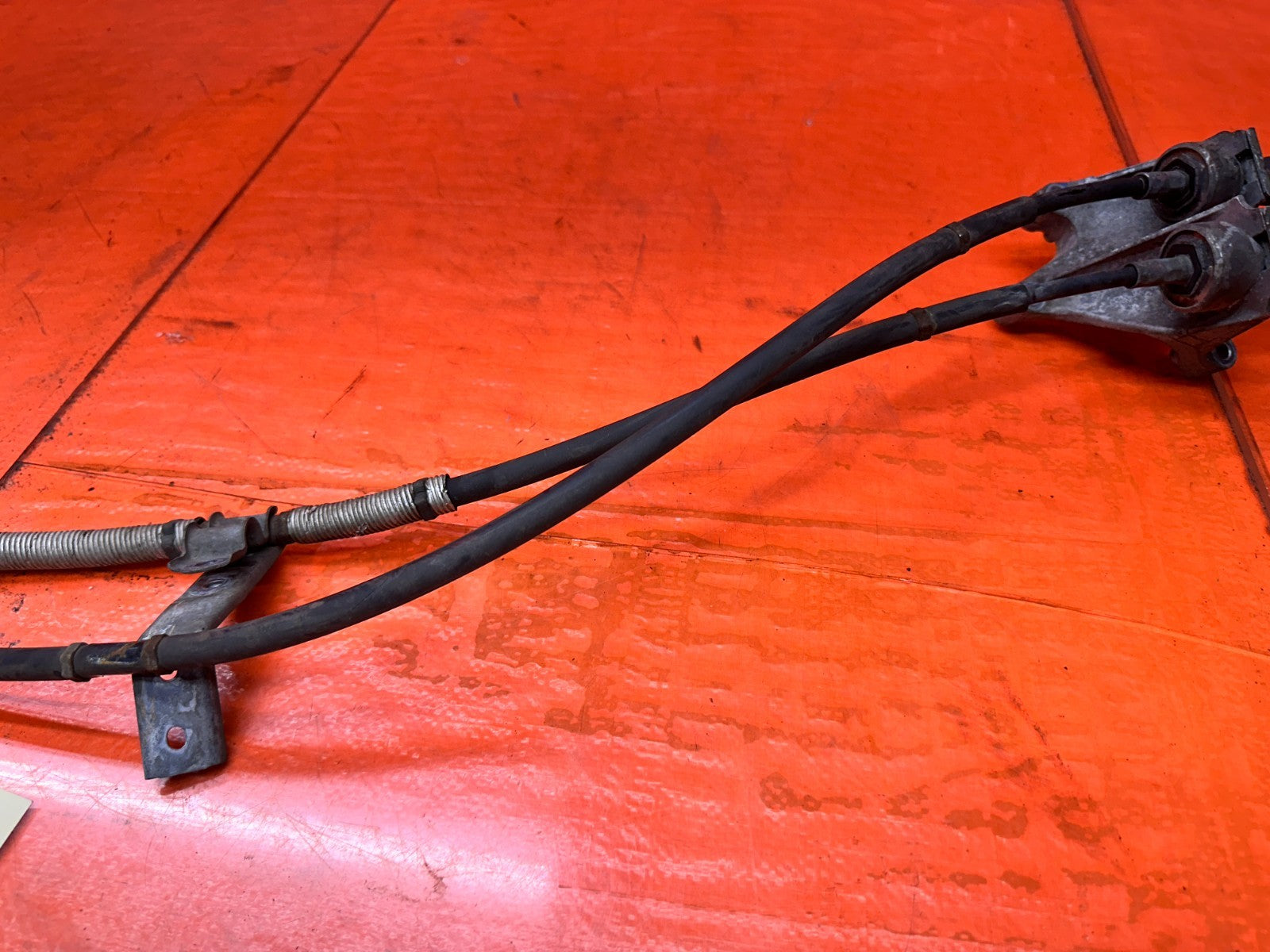 13 15 HONDA CIVIC SI 2.4L MT SHIFTER BOX W/ CABLES & ALUMINUM BRACKETS OEM #DNP10