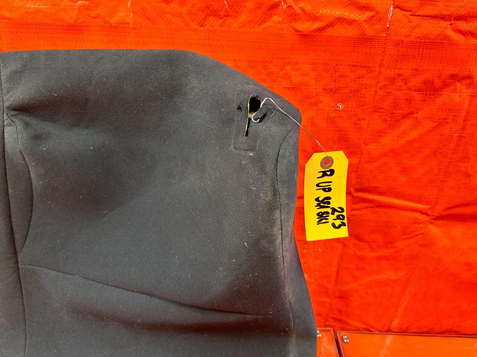 13 16 SCION FRS   REAR UPPER SEAT SKIN SKIN FABRIC   OEM FACTORY #2933