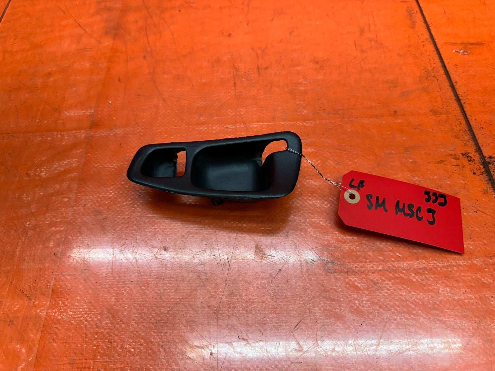 92 95 HONDA CIVIC EX 2D   DRIVER LEFT INSIDE DOOR HANDLE BEZEL TRIM   OEM #3334