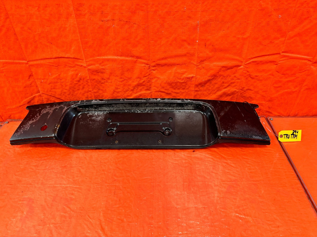 HONDA DEL SOL REAR TRUNK TAIL LIGHT TRIM SKIRT FINISH PANEL LICENSE PLATE #2941