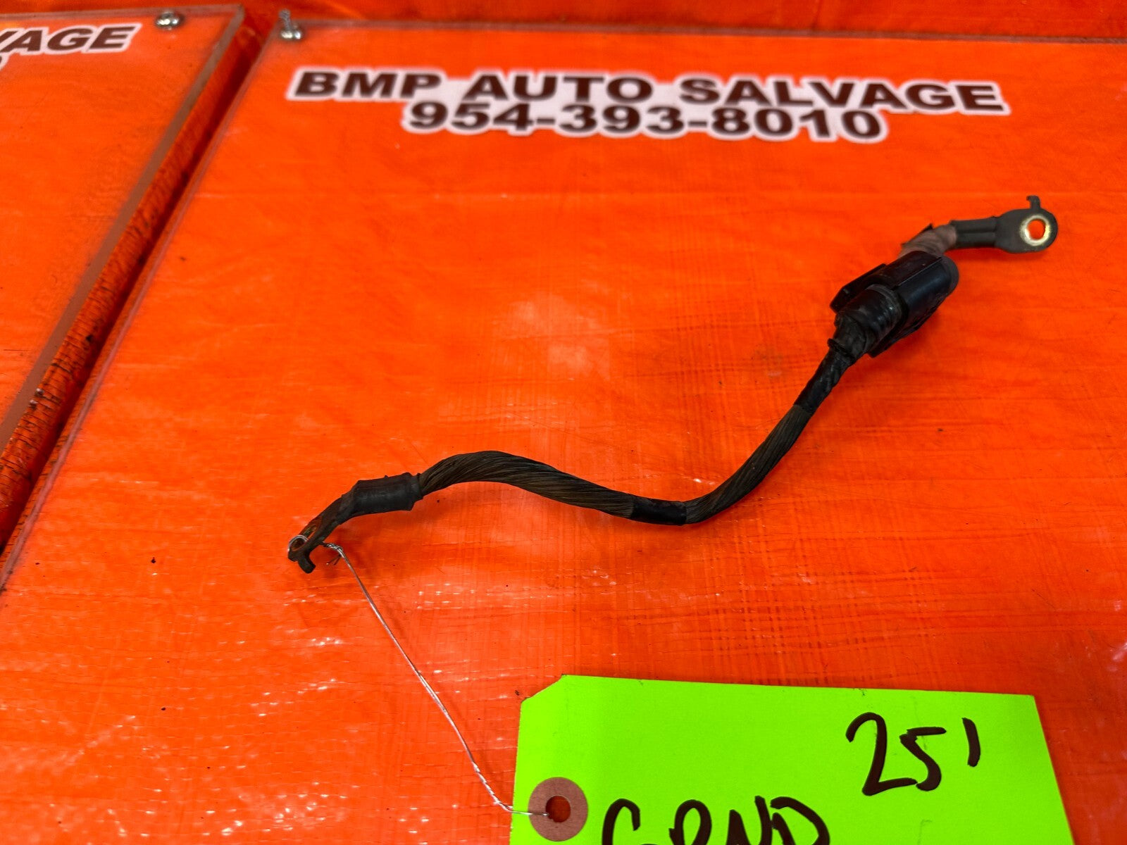 2010 10 HONDA ACCORD SEDAN EX   GROUND WIRE HARNESS WIRING LOOM   OEM #2512
