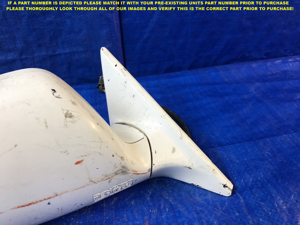 OEM 1992 1993 1994 ACURA VIGOR PASSENGER RIGHT SIDE VIEW MIRROR E6019050   3