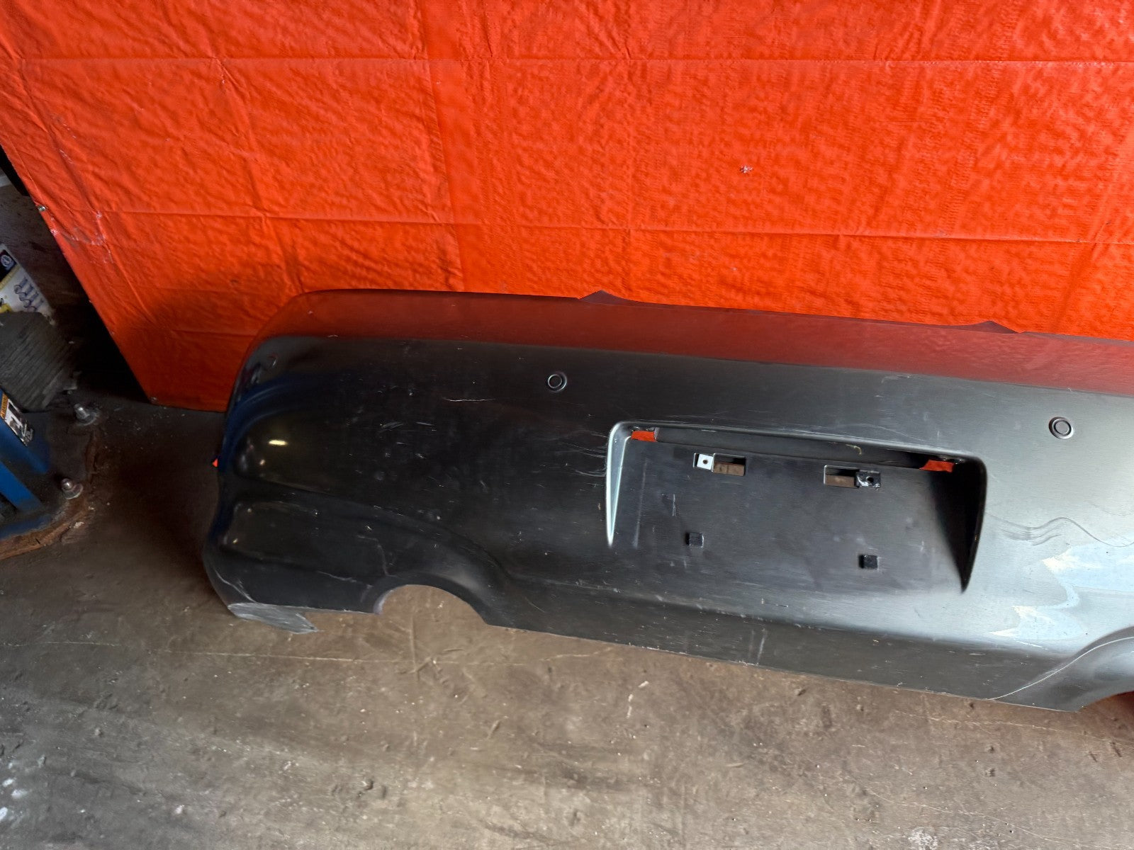 09 15 INFINITI G37 CONVERTIBLE   REAR BUMPER COVER   OEM #3109