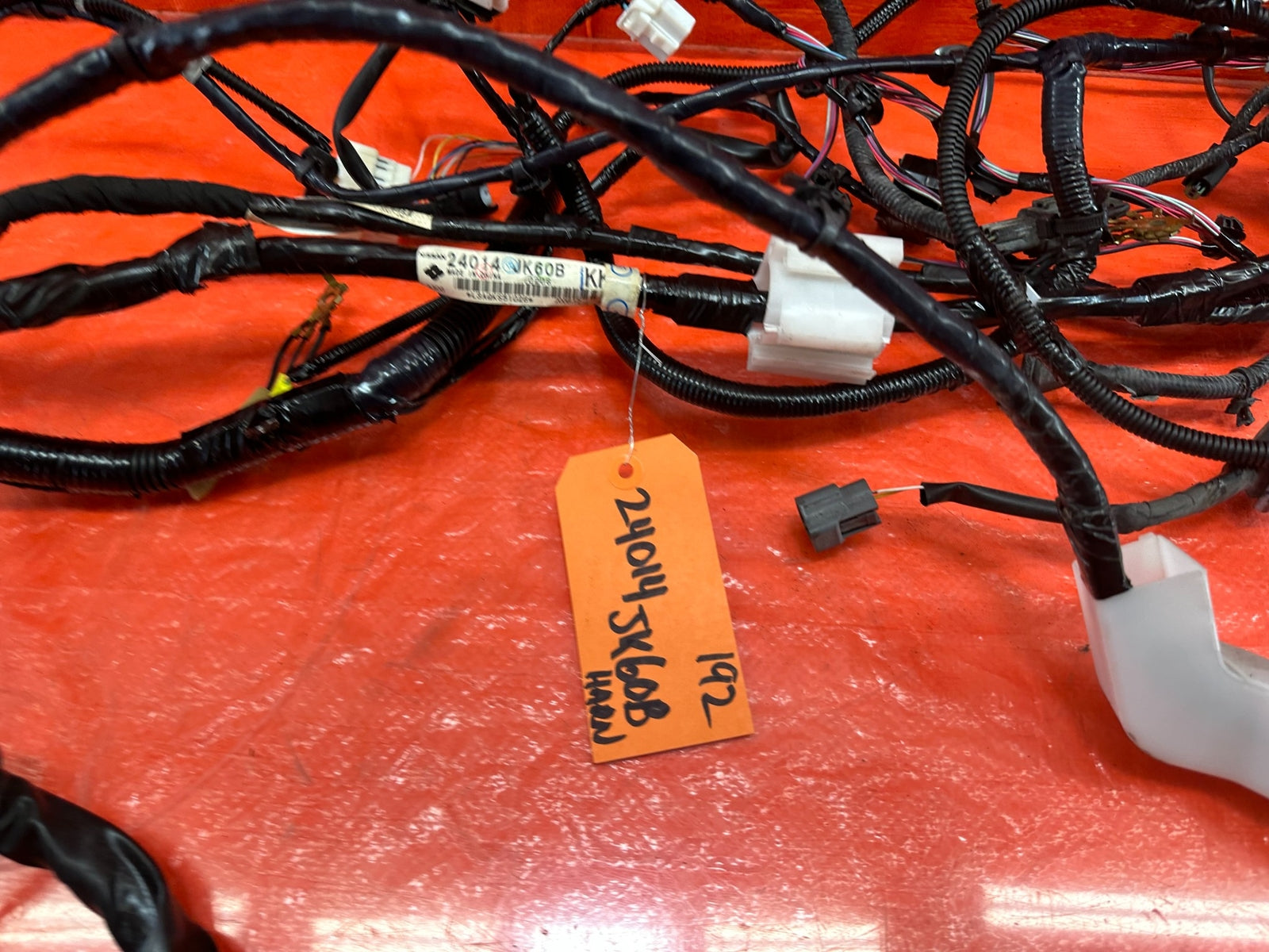 2008 INFINITI G35 X SEDAN   INTERIOR BODY WIRING HARNESS WIRE LOOM   OEM #19211
