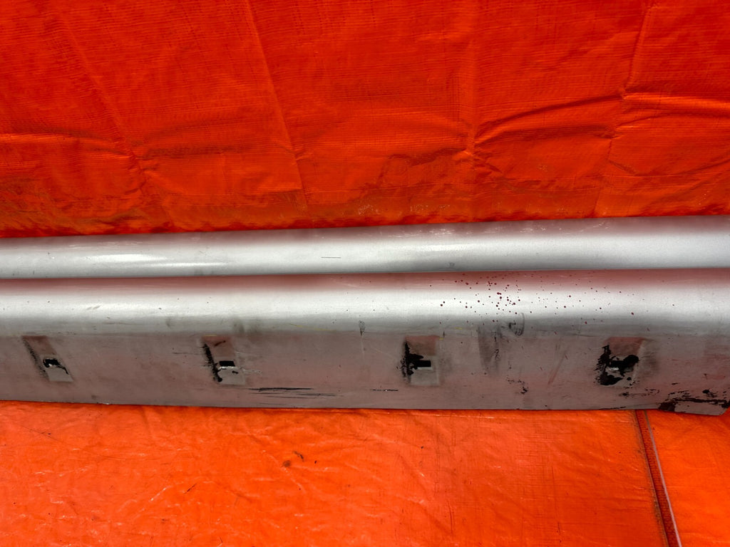 92 95 HONDA CIVIC 2D COUPE LEFT & RIGHT SIDE SKIRTS ROCKER MOLDING TRIM OEM #2574