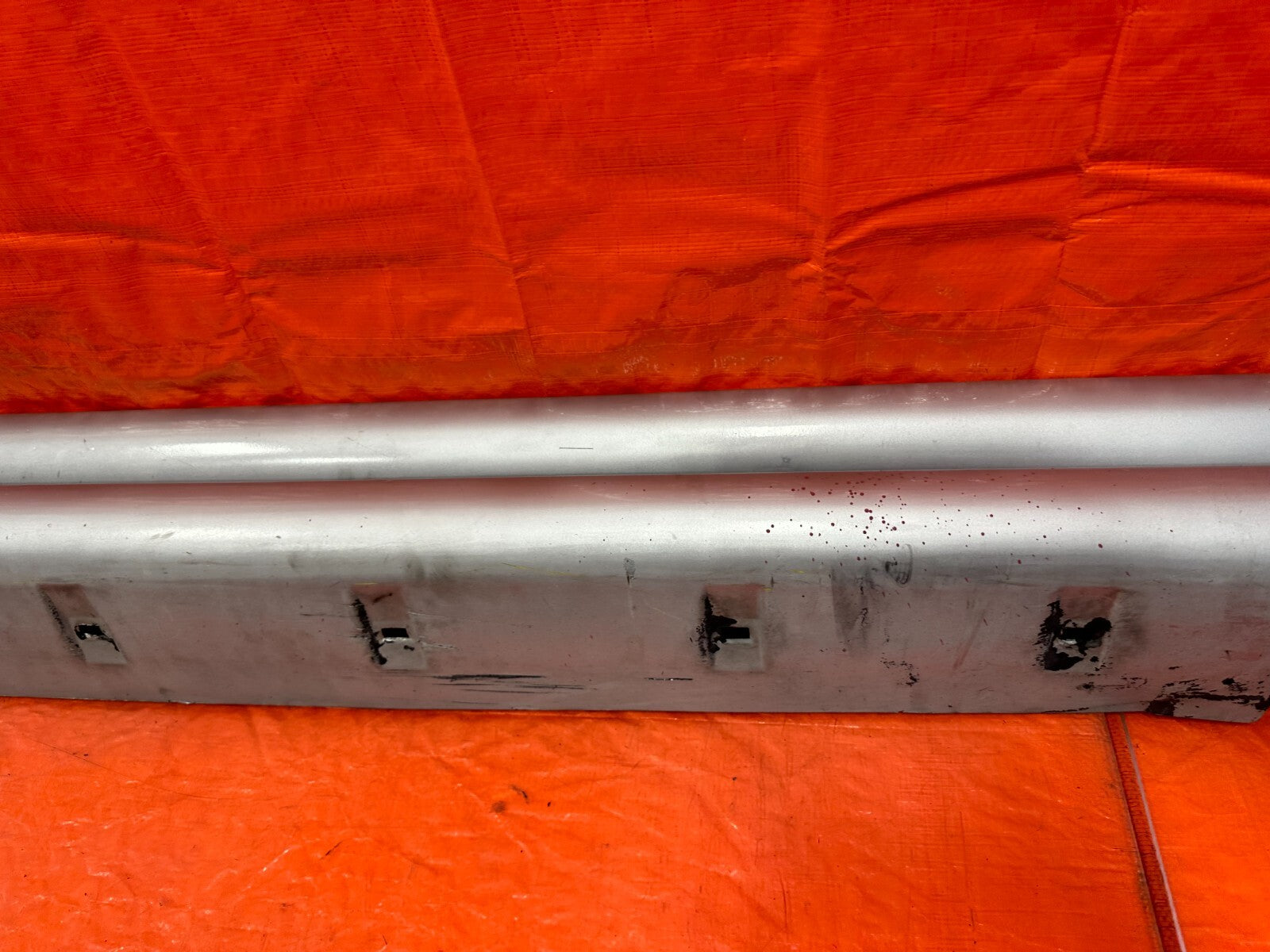 92 95 HONDA CIVIC 2D COUPE LEFT & RIGHT SIDE SKIRTS ROCKER MOLDING TRIM OEM #2574