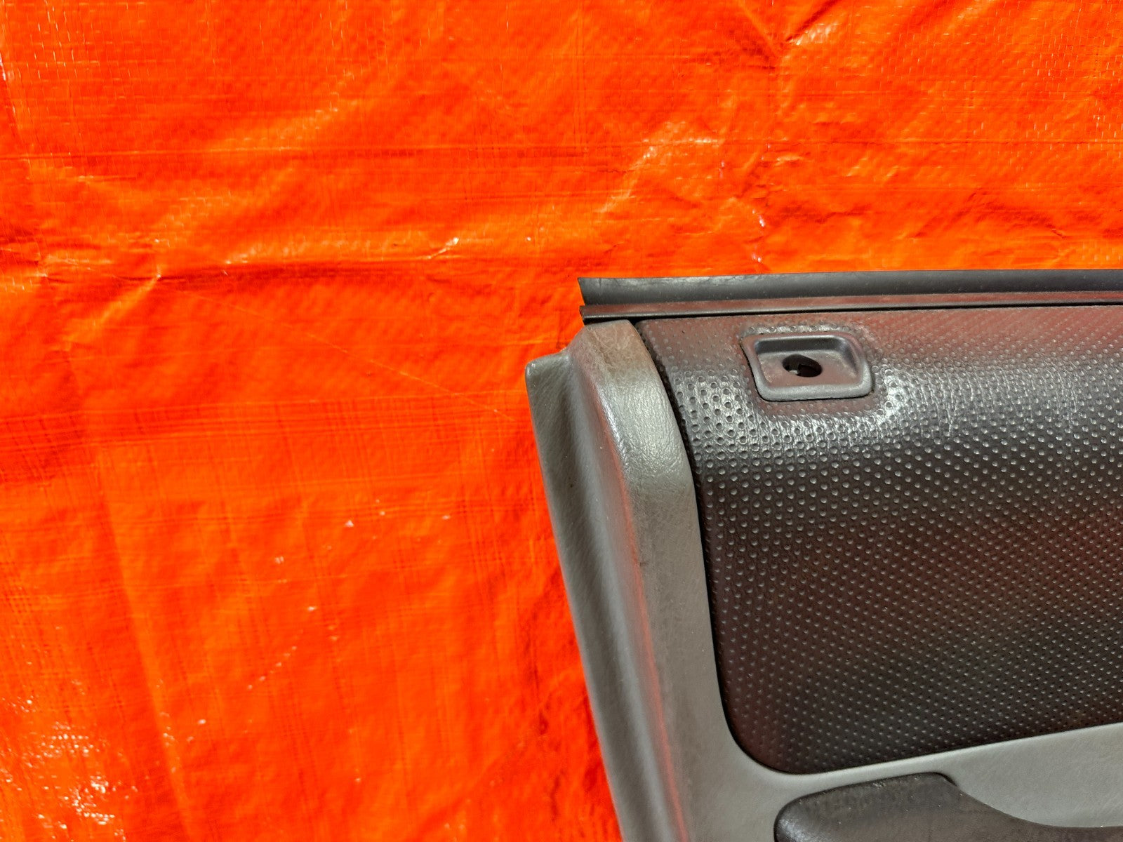 97 98 HONDA CR V CRV DRIVER LEFT FRONT DOOR PANEL CARD INSERT LINING OEM 3011