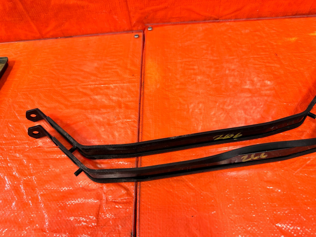 12 21 SUBARU WRX & STI  GASOLINE GAS FUEL TANK STRAP SET STRAPS SUPPORTS 2667