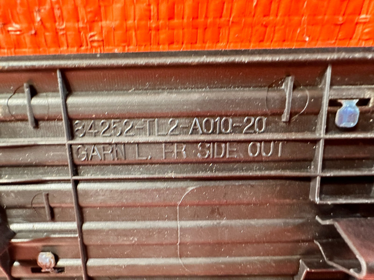 09-14 ACURA TSX - DRIVR LEFT FRONT FLOOR PILLAR SCUFF PLATE - OEM 3052