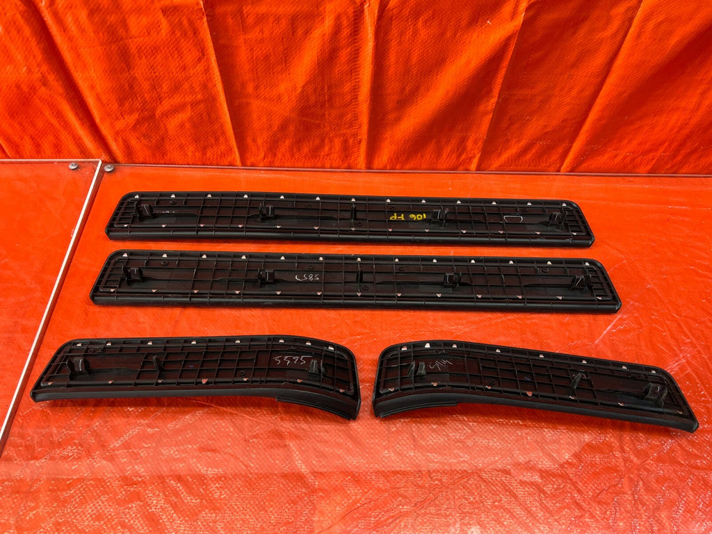 07 08 ACURA TL TYPE S FLOOR PILLAR SCUFF PLATE SET LEFT RIGHT FRONT REAR OEM 10611