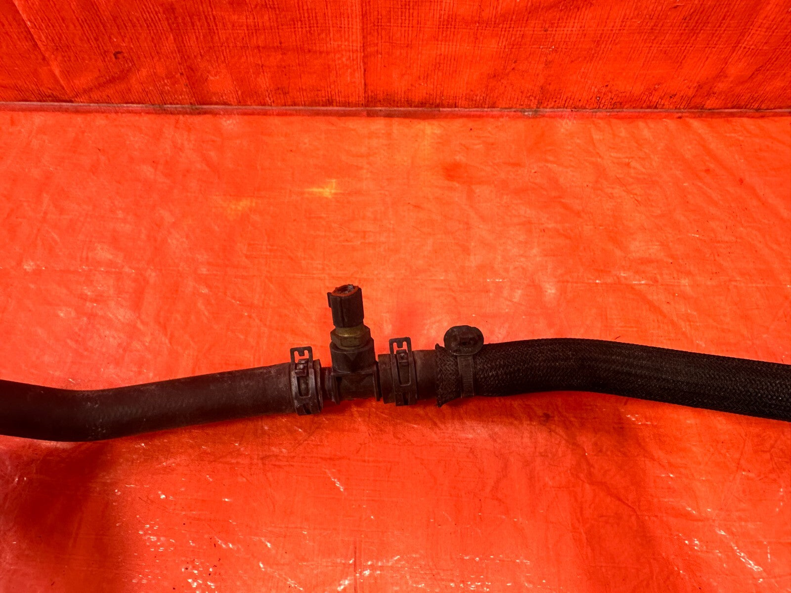 16 20 INFINITI Q50 Q60   RED SPORT 400   COOLANT PUMP HOSE W/ TEMPERATURE SENSOR6