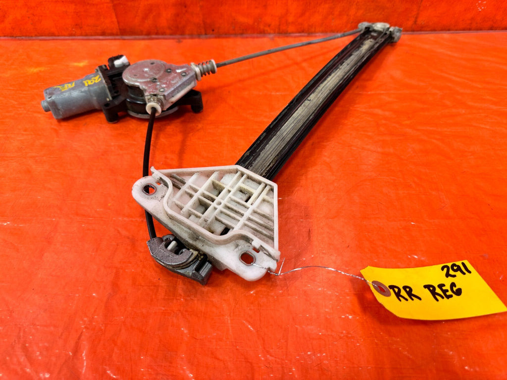 04 08 ACURA TSX   PASSENGER RIGHT REAR   WINDOW REGULATOR W/ MOTOR   OEM #2911