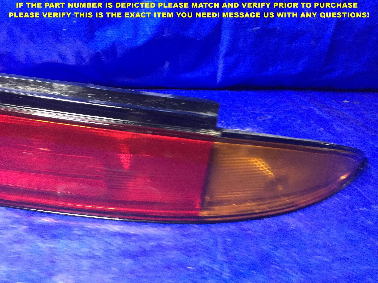 OEM 1993 1994 INFINITI J30 PASSENGER RIGHT TAIL LIGHT R RH 93 942