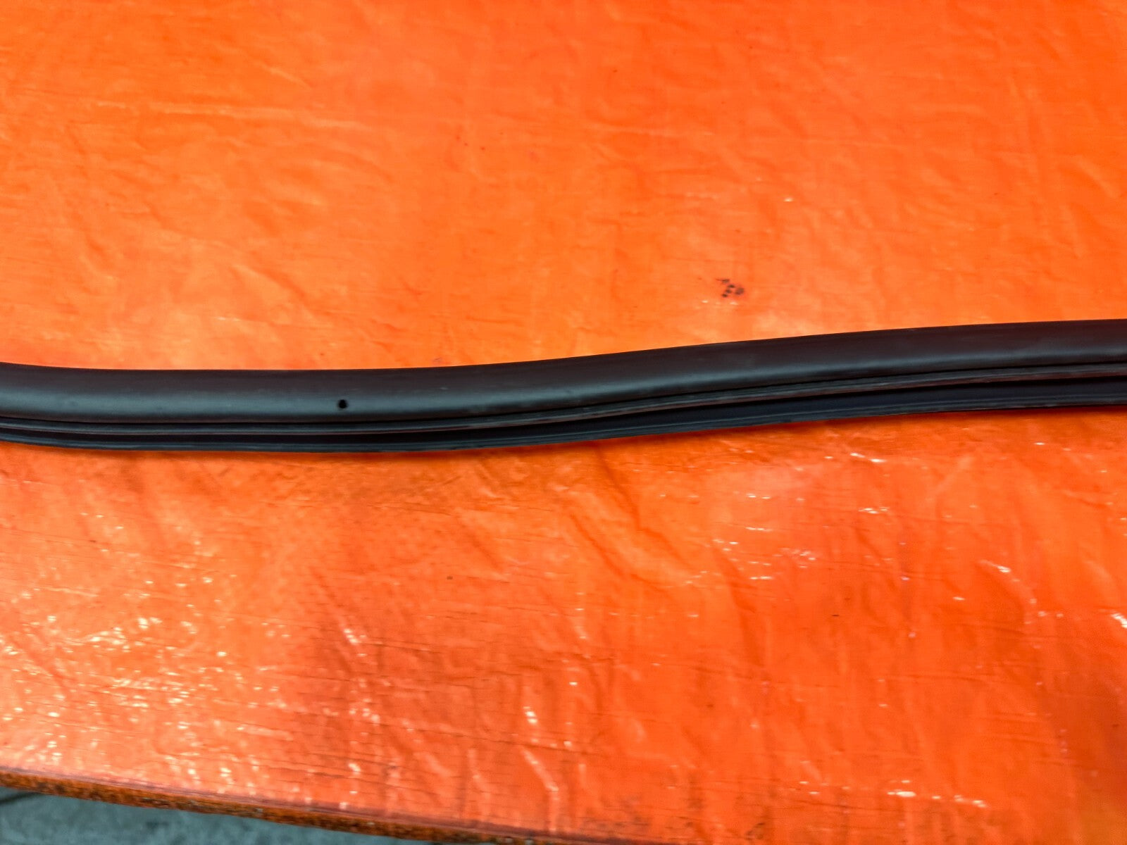 08 14 SUBARU WRX WAGON   CHASSIS TO DOOR OPEN TRIM WEATHER STRIP LEFT FRONT #2834